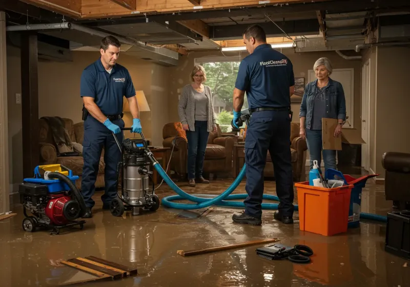 Basement Water Extraction and Removal Techniques process in Scottsburg, IN